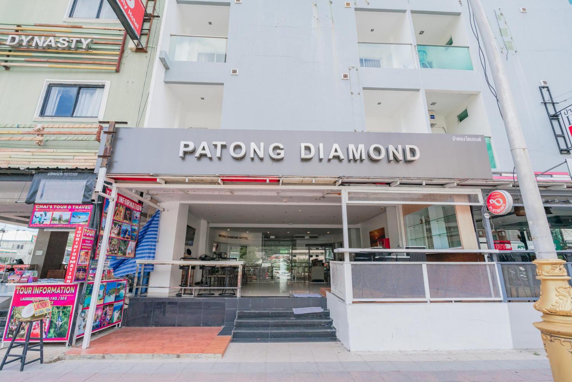 Patong Diamond Hotel Esterno foto
